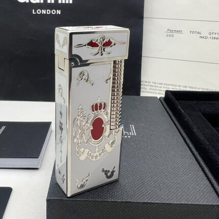 Dunhill - New Extended Edition Premium Gas Lighter - Silver